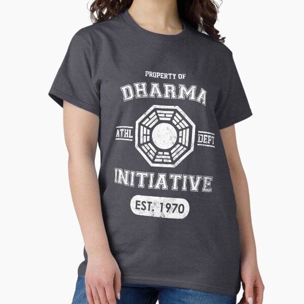 Dharma Initiative athletic department (Light ver.) - Adult & Kids T-Shirts, Sweatshirts & Hoodies apparel design preview 1