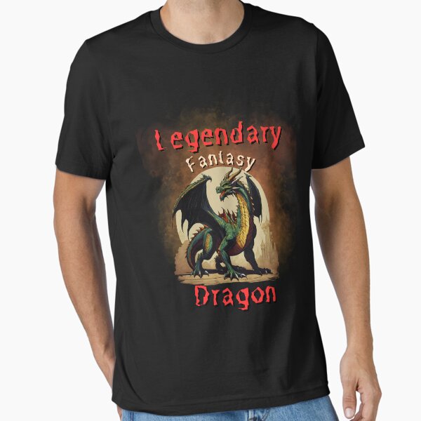 Funny Legendary Fantasy Dragon Cool Gift Mens Women - Adult & Kids T-Shirts, Sweatshirts & Hoodies apparel design preview 1