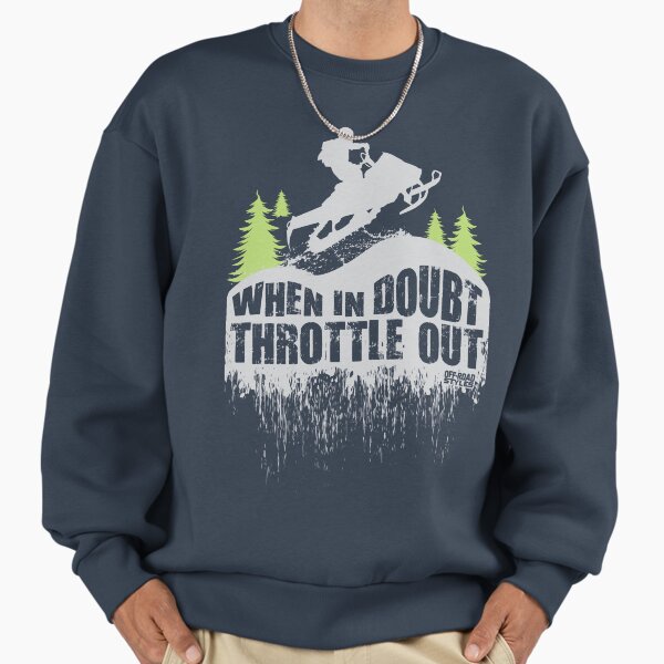 Snowmobile Throttle Out - Adult & Kids T-Shirts, Sweatshirts & Hoodies apparel design preview 1