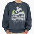 Snowmobile Throttle Out - Adult & Kids T-Shirts, Sweatshirts & Hoodies apparel design preview 1