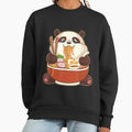 Kawaii Cute Anime Panda Otaku Japanese Ramen Noodles - Adult & Kids T-Shirts, Sweatshirts & Hoodies apparel design preview 1
