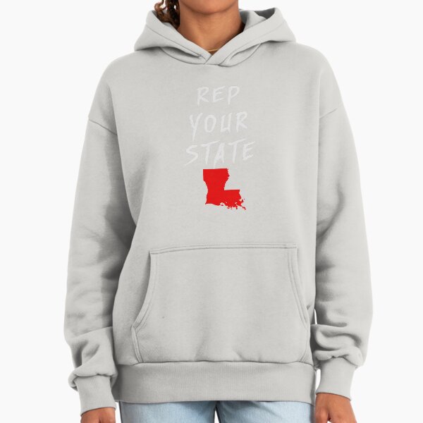 REP YOUR STATE LOUISIANA - Adult & Kids T-Shirts, Sweatshirts & Hoodies apparel design preview 1