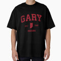 Gary Indiana In Sports Red Print - Adult & Kids T-Shirts, Sweatshirts & Hoodies apparel design preview 1