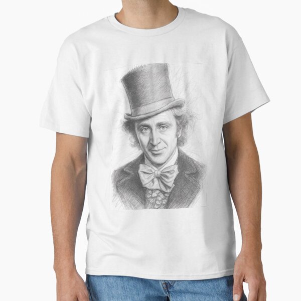 Movie Character Pencil Sketch Portrait - Adult & Kids T-Shirts, Sweatshirts & Hoodies apparel design preview 1