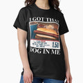 I Got That Dog In Me funny retro vintage sports meme - Adult & Kids T-Shirts, Sweatshirts & Hoodies apparel design preview 1