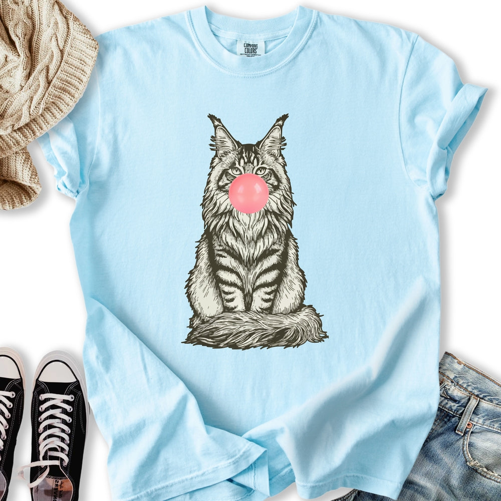 Maine Coon Bubblegum - Adult & Kids T-Shirts, Sweatshirts & Hoodies apparel design preview 2