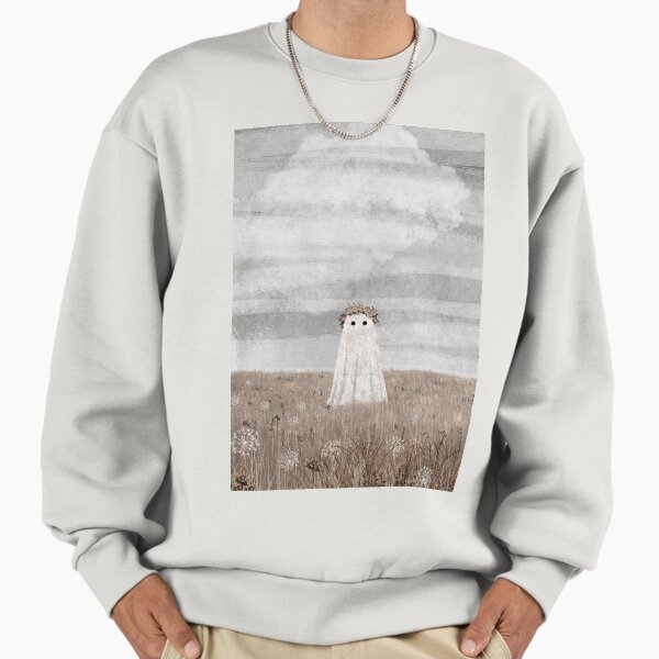 There's a Ghost in The meadow Autumn - Adult & Kids T-Shirts, Sweatshirts & Hoodies apparel design preview 1