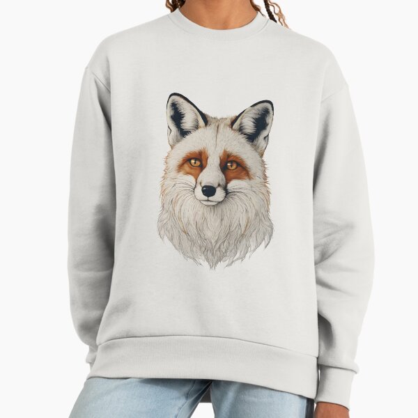 Fox face Portrait, animal illustration art - Adult & Kids T-Shirts, Sweatshirts & Hoodies apparel design preview 1
