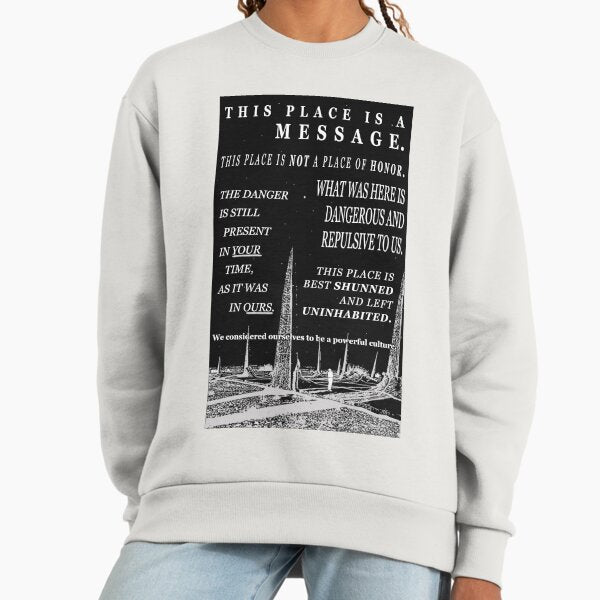 Long-time nuclear waste warning messages. - Adult & Kids T-Shirts, Sweatshirts & Hoodies apparel design preview 1