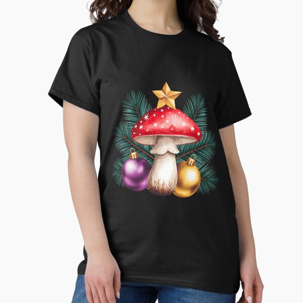 Cute Christmas Illustration Watercolor Holiday Art - Adult & Kids T-Shirts, Sweatshirts & Hoodies apparel design preview 1