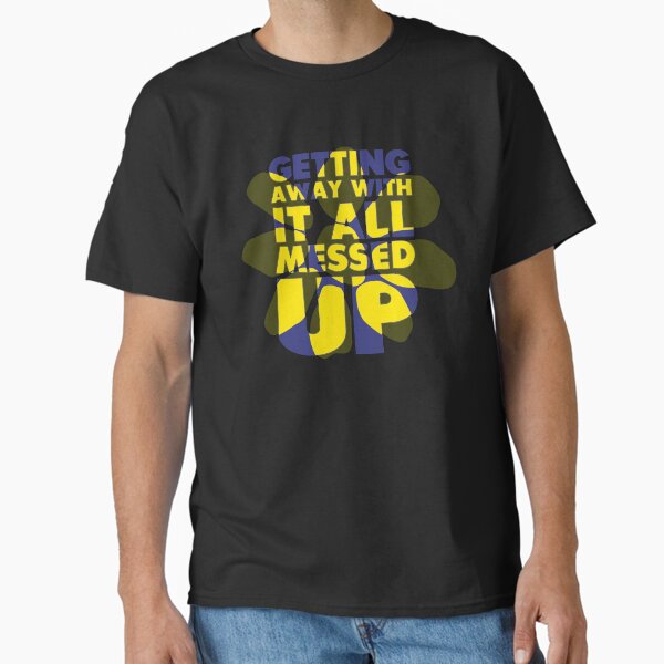Getting away with it Blue Yellow - Adult & Kids T-Shirts, Sweatshirts & Hoodies apparel design preview 1