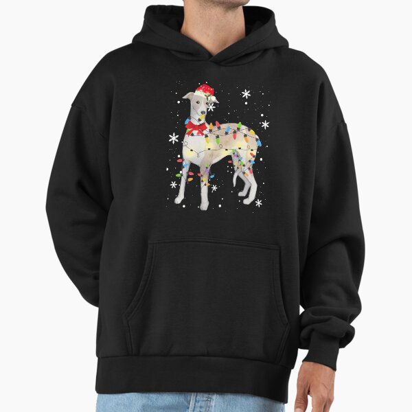 Whippet Dog Christmas Light Xmas Mom Dad Gifts - Adult & Kids T-Shirts, Sweatshirts & Hoodies apparel design preview 1