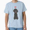 LOVE Black Toy Poodle - Adult & Kids T-Shirts, Sweatshirts & Hoodies apparel design preview 1