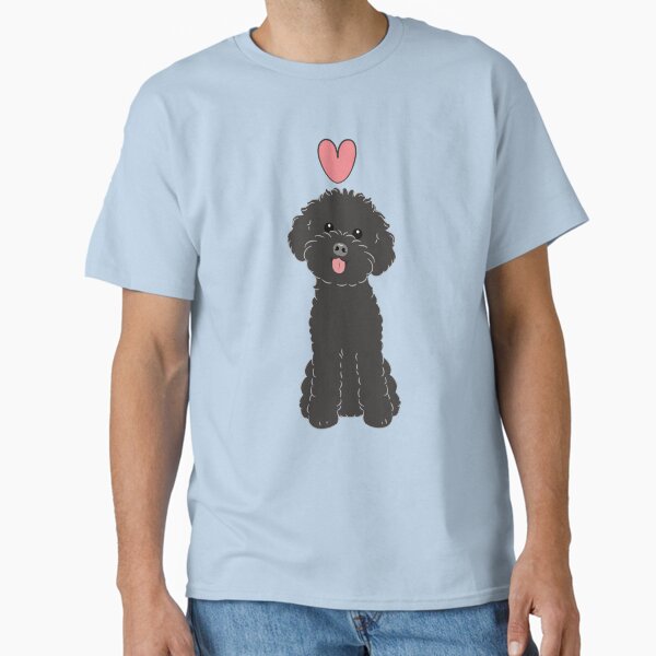 LOVE Black Toy Poodle - Adult & Kids T-Shirts, Sweatshirts & Hoodies apparel design preview 1