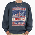 London skyline, knitted picture - Adult & Kids T-Shirts, Sweatshirts & Hoodies apparel design preview 1