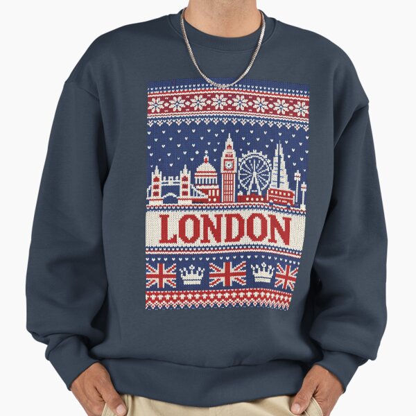 London skyline, knitted picture - Adult & Kids T-Shirts, Sweatshirts & Hoodies apparel design preview 1