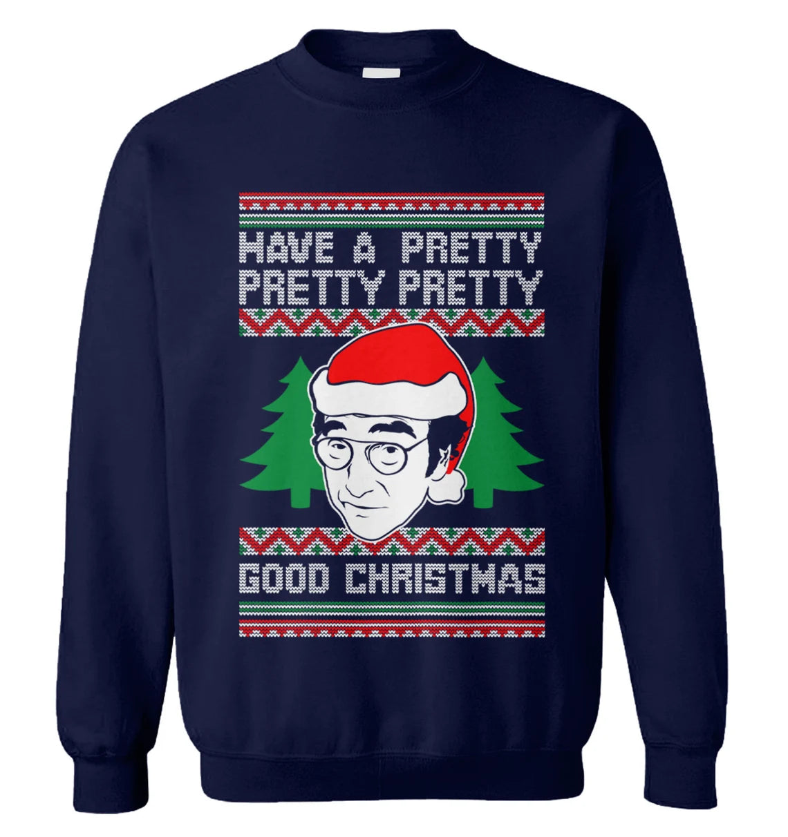 Larry David have a pretty pretty pretty good Christmas sweater product image 4