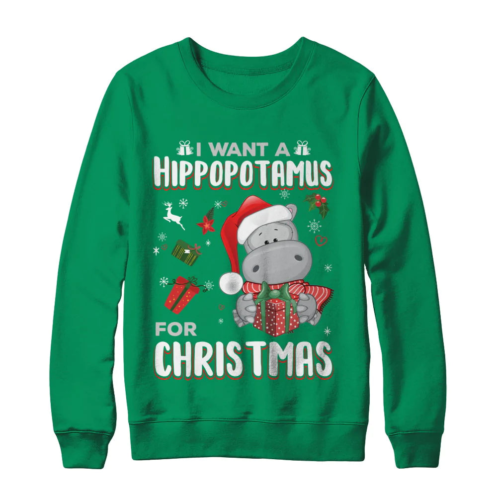 I want a hippopotamus for Christmas sweater product image 4