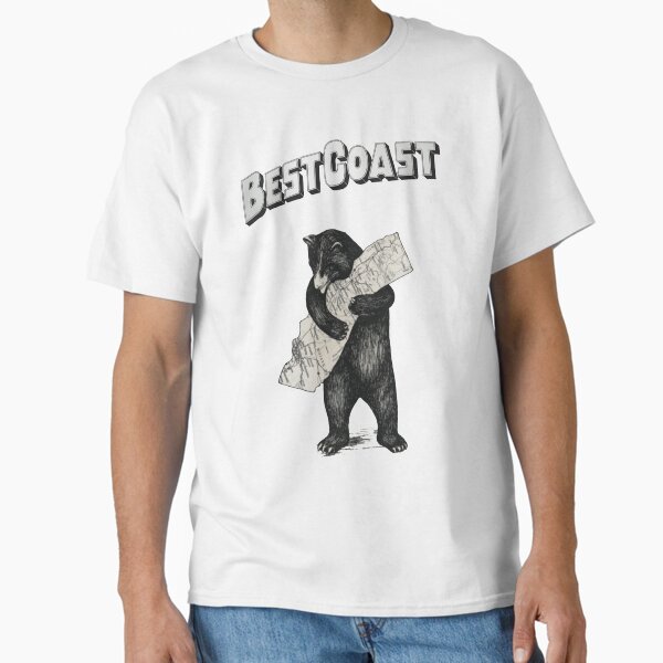 Best Coast Bear - Adult & Kids T-Shirts, Sweatshirts & Hoodies apparel design preview 1