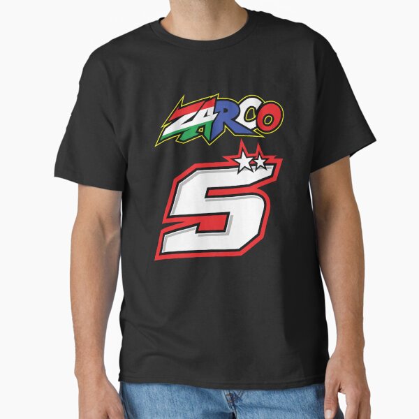 Johann Zarco Number 5 - Adult & Kids T-Shirts, Sweatshirts & Hoodies apparel design preview 1