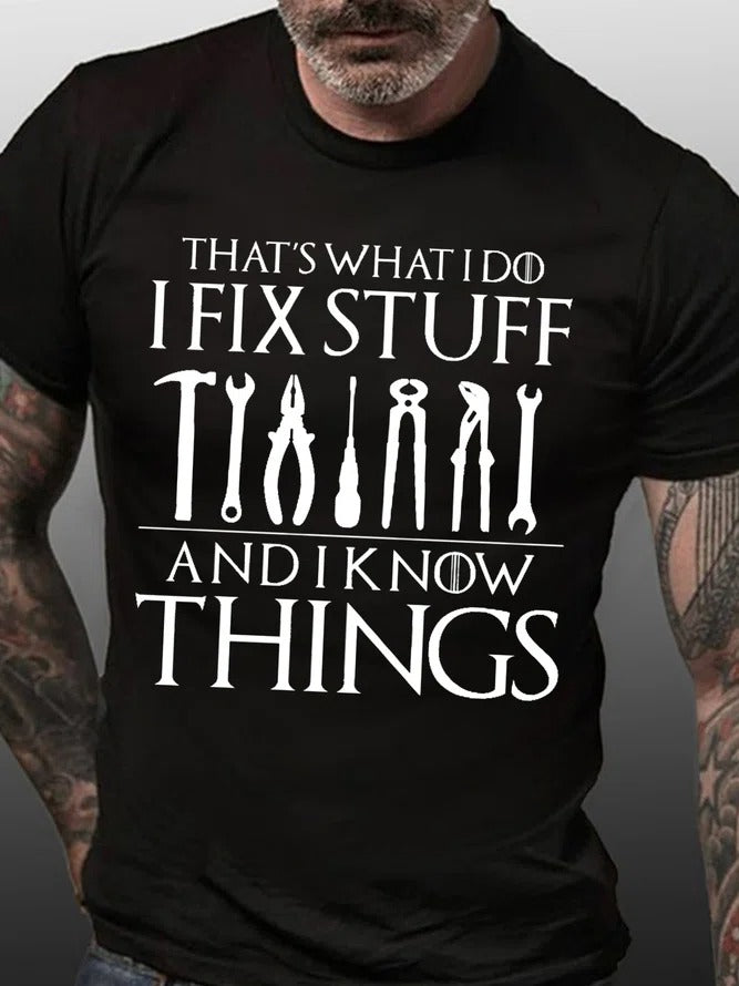 That's What I Do Print Men Slogan - Adult & Kids T-Shirts, Sweatshirts & Hoodies apparel design preview 2
