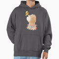 Hello Spring! White Cream Goldendoodle Labradoodle - Adult & Kids T-Shirts, Sweatshirts & Hoodies apparel design preview 1