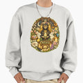 Spring Equinox Rabbit Ostara Wreath Design - Adult & Kids T-Shirts, Sweatshirts & Hoodies apparel design preview 1