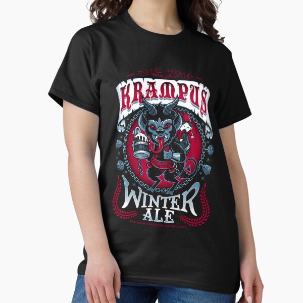 KRAMPUS WINTER ALE - Adult & Kids T-Shirts, Sweatshirts & Hoodies apparel design preview 1