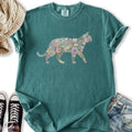 Pastel Floral Cat - Adult & Kids T-Shirts, Sweatshirts & Hoodies apparel design preview 1