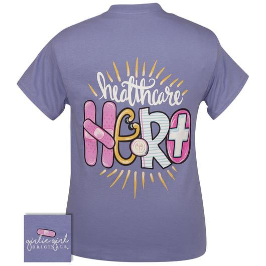 Girlie Girl Originals Preppy Healthcare Hero Nurse - Adult & Kids T-Shirts, Sweatshirts & Hoodies apparel design preview 2
