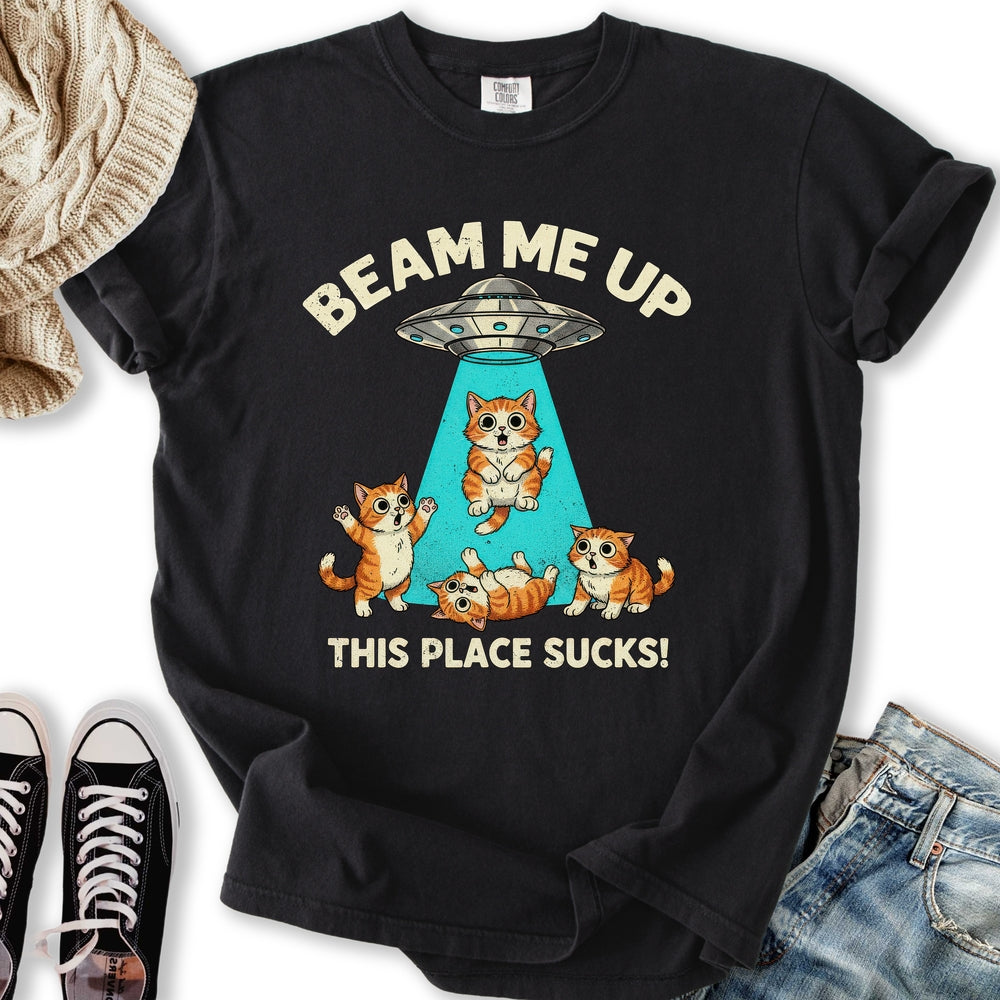Beam Me Up - Adult & Kids T-Shirts, Sweatshirts & Hoodies apparel design preview 1