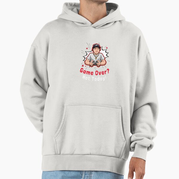 GAME OVER GAMER FUNNY GAMING CONTROLLER CARTOON - Adult & Kids T-Shirts, Sweatshirts & Hoodies apparel design preview 1