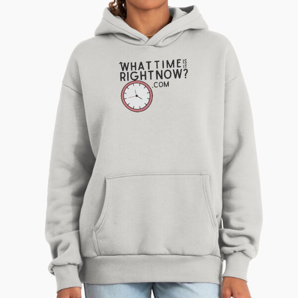What time is it right now logo - Adult & Kids T-Shirts, Sweatshirts & Hoodies apparel design preview 1