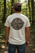 Backwoods Born Raised Camo Logo Comfort Colors - Adult & Kids T-Shirts, Sweatshirts & Hoodies apparel design preview 1