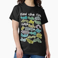 Find the fish and save ocean from plastic pollution - Adult & Kids T-Shirts, Sweatshirts & Hoodies apparel design preview 1