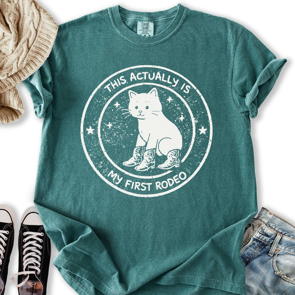 My First Rodeo - Adult & Kids T-Shirts, Sweatshirts & Hoodies apparel design preview 2