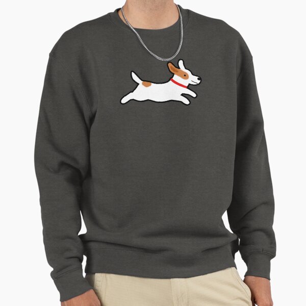 Cute Jack Russell Terrier Running Dog - Adult & Kids T-Shirts, Sweatshirts & Hoodies apparel design preview 1