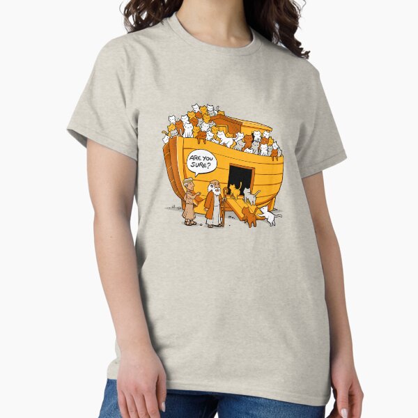 Noah's Ark Cat - Adult & Kids T-Shirts, Sweatshirts & Hoodies apparel design preview 1