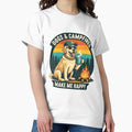 Dogs and Campfire Vintage - Adult & Kids T-Shirts, Sweatshirts & Hoodies apparel design preview 1