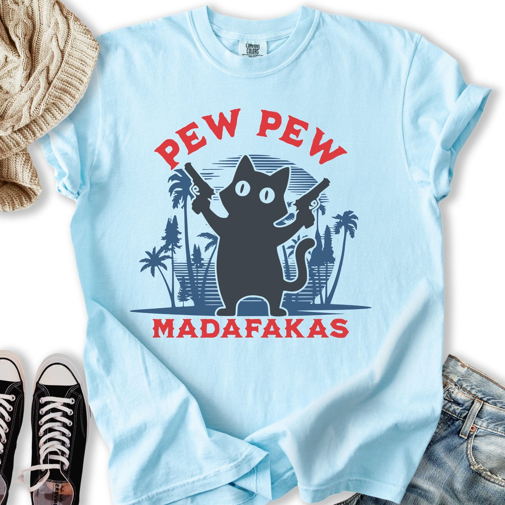 Pew - Adult & Kids T-Shirts, Sweatshirts & Hoodies apparel design preview 1
