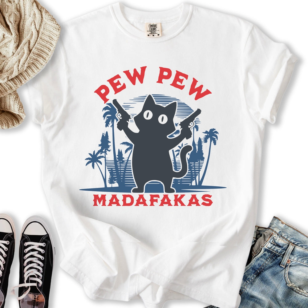 Pew - Adult & Kids T-Shirts, Sweatshirts & Hoodies apparel design preview 2