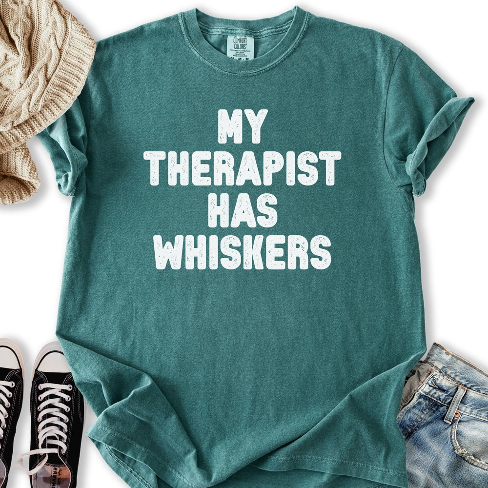 Therapist Has Whiskers - Adult & Kids T-Shirts, Sweatshirts & Hoodies apparel design preview 2