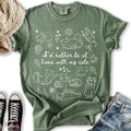 Home with my Cats - Adult & Kids T-Shirts, Sweatshirts & Hoodies apparel design preview 1