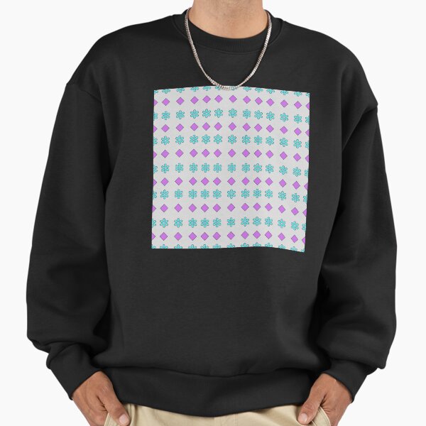 Turquoise Flowers and Magenta Diamonds on Light Grey - Adult & Kids T-Shirts, Sweatshirts & Hoodies apparel design preview 1