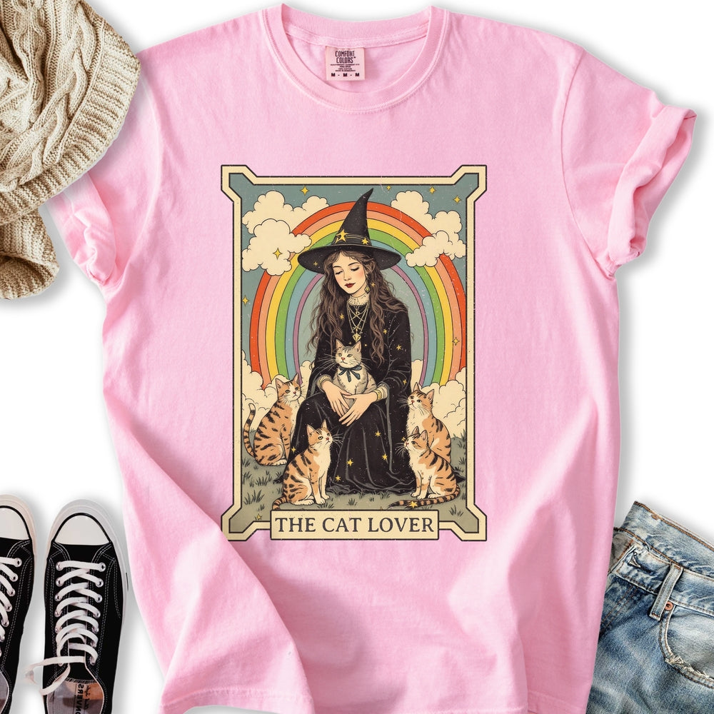 The Witch Cat Lover - Adult & Kids T-Shirts, Sweatshirts & Hoodies apparel design preview 1