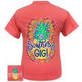 Girlie Girl Originals Preppy Southern Gigi Pineapple - Adult & Kids T-Shirts, Sweatshirts & Hoodies apparel design preview 1