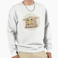 BABY YODA WITH CHICK - Adult & Kids T-Shirts, Sweatshirts & Hoodies apparel design preview 1