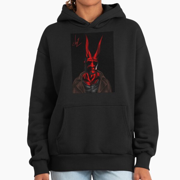 Boy From Hell (Hellboy) with background - Adult & Kids T-Shirts, Sweatshirts & Hoodies apparel design preview 1