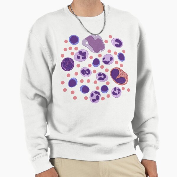 Large White Blood Cell Pattern - Adult & Kids T-Shirts, Sweatshirts & Hoodies apparel design preview 1