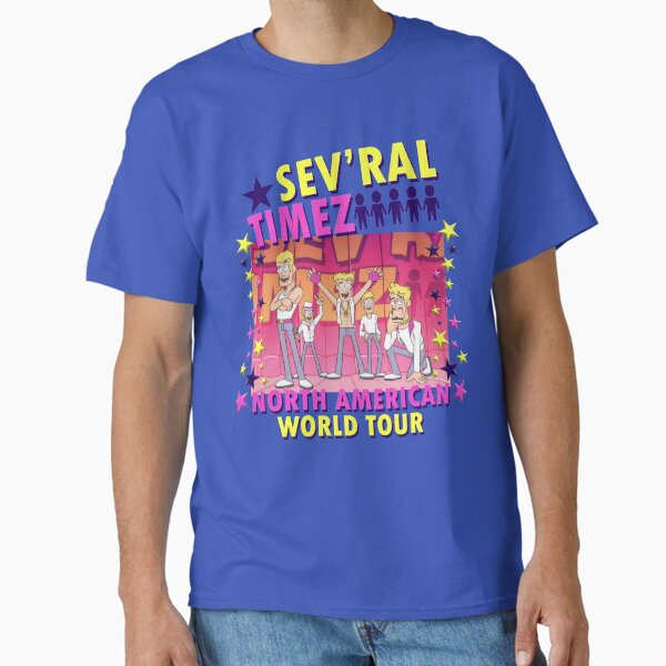 Sev'ral Timez Tour Merchandise - Adult & Kids T-Shirts, Sweatshirts & Hoodies apparel design preview 1